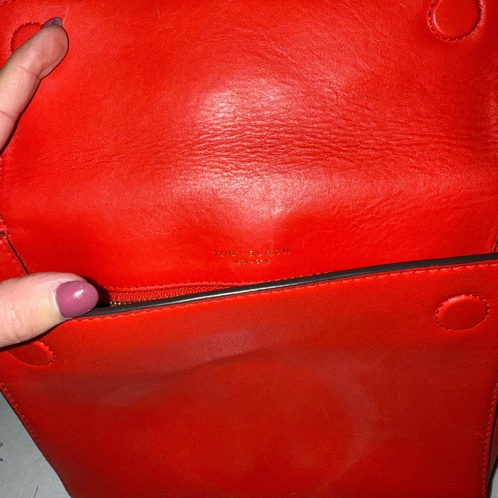 Tory Burch Miller Metal Crossbody Bag in Bright Samba - Picture 6 of 7